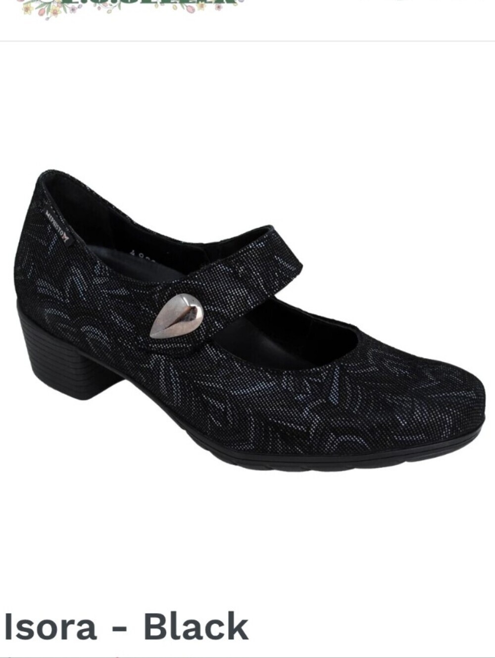 Mephisto Isora Leather Pump Size 8 NWOB